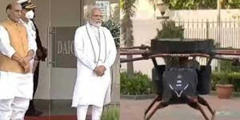 PM Modi unveiled India’s first passenger drone, Varuna