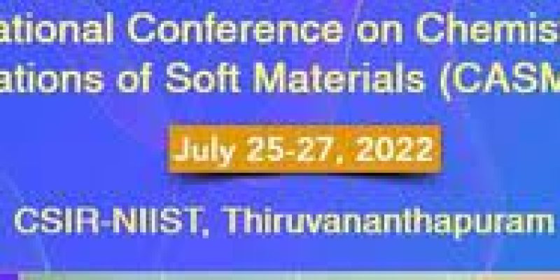 International Conference on Chemistry and Applications of Soft Materials
