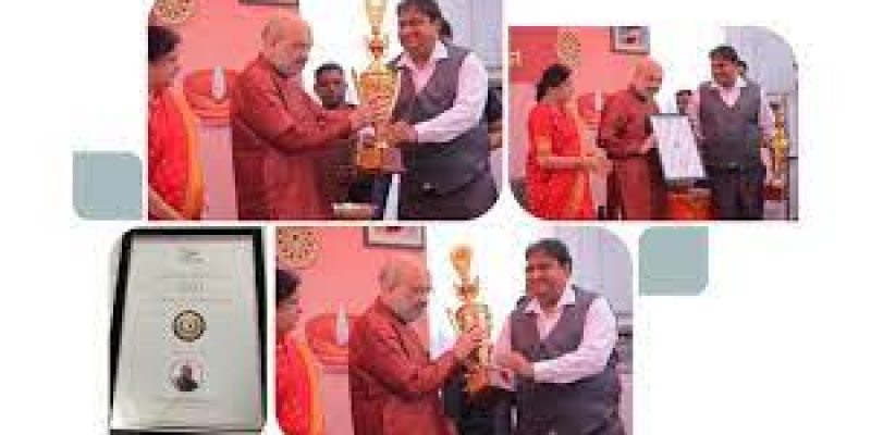 Mr L P Hemanth K Srinivasulu Receives ‘Man of the Year 2023’ Award from
