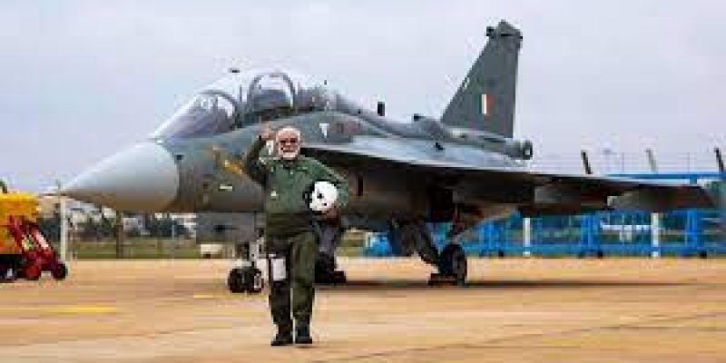 Narendra Modi became the first Prime Minister to fly LCA Tejas