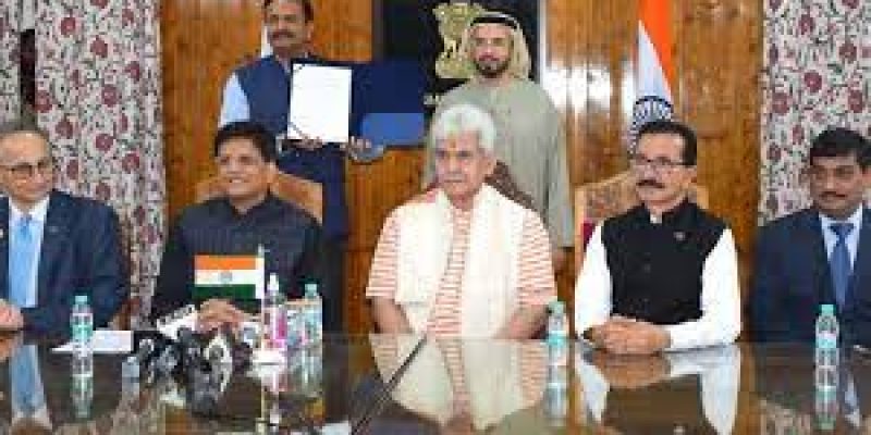 Jammu &Kashmir signs MoU with Government of Dubai for Real Estate development