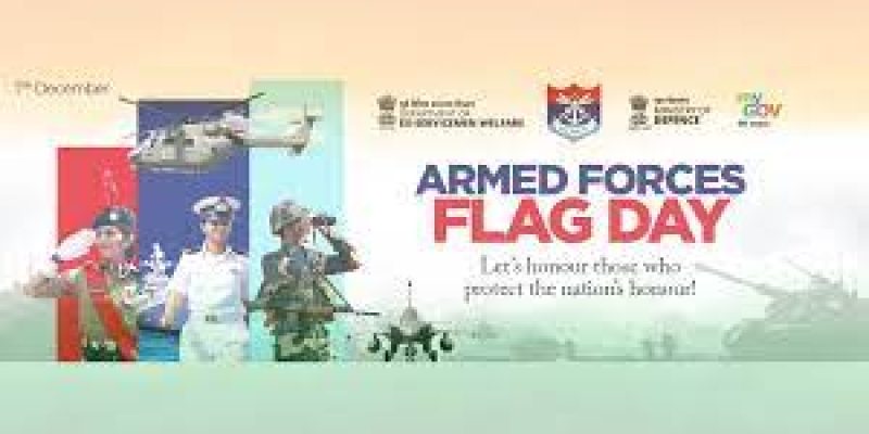 Armed Forces Flag Day 2023 Celebrates on 7th December