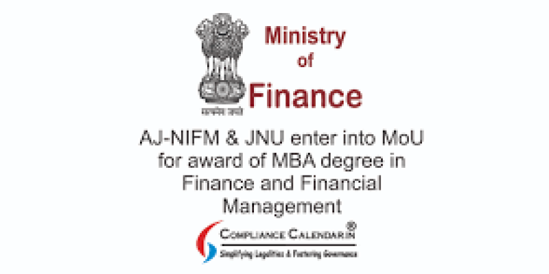 AJ-NIFM & JNU enter into MoU for award of MBA degree
