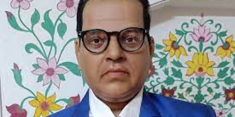 Wax Statue of Baba Ambedkar Installed in Jaipur Wax Museum