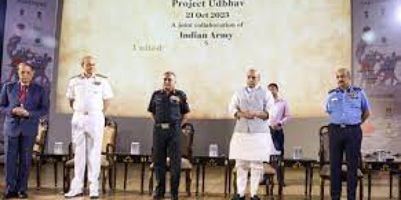 Defence Minister Rajnath Singh Launches Project ‘Udbhav’ To Promote “Indianisation”