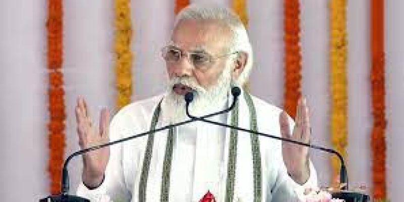 Prime Minister Narendra Modi lays the foundation stone of Raja Mahendra Pratap Singh University in UP’s Aligarh