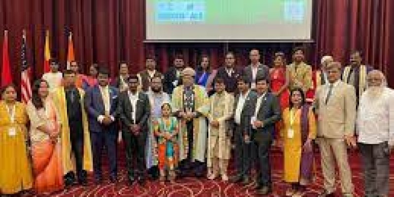  Dr. Srinivas Naik Dharavath Receives Global Icon Award at G20 Summit In Sri Lanka