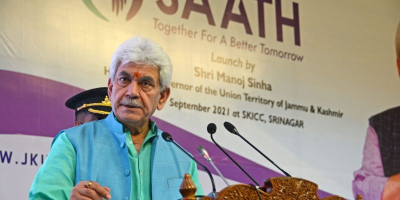 J&K LG Manoj Sinha inaugurates ‘Saath’ initiative for women