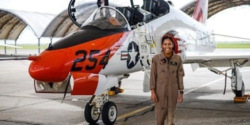 1st Black female Tactical Aircraft pilot in US Navy