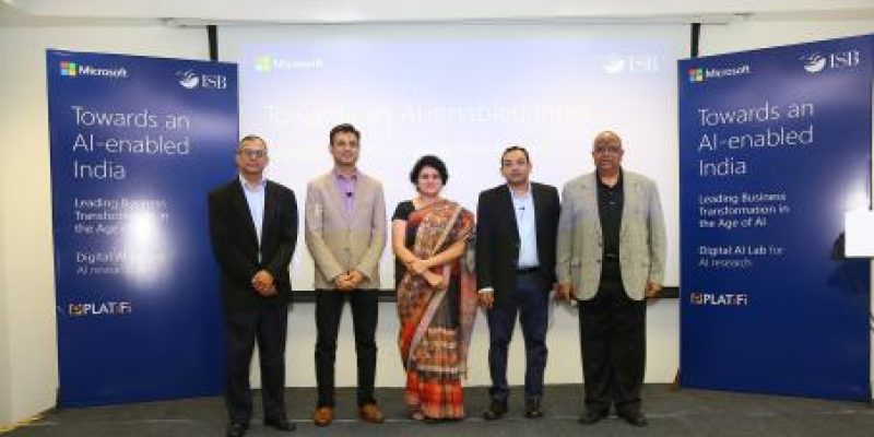 Microsoft and ISB sign MoU to set up AI Digital Lab