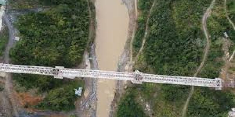 Railways constructing world’s tallest pier bridge in Manipur