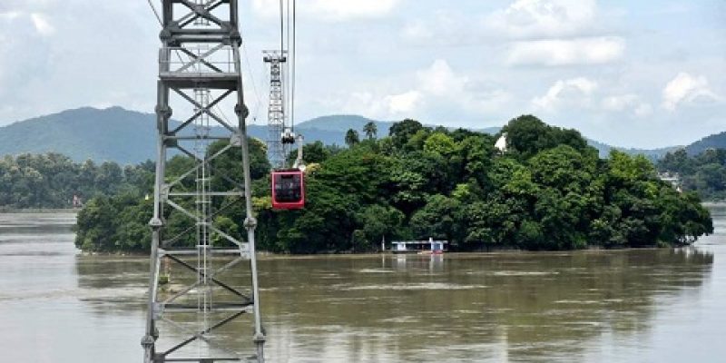 India’s longest Ropeway over a river inaugurated in Assam