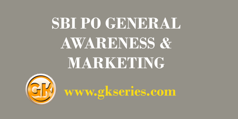 Daily Free Mock Test – 25 July, 2020 | SBI PO General Awareness & Marketing Test -1