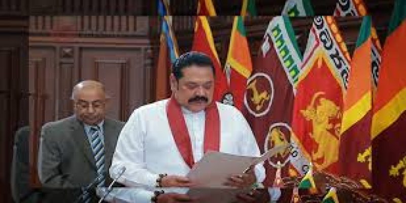 Mahinda Rajapaksa takes oath as Sri Lankan Prime Minister