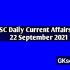 UPSC Daily Static Quiz – 22 September 2021 | Gkseries