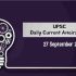 UPSC Daily Static Quiz – 27 September 2021 | Gkseries