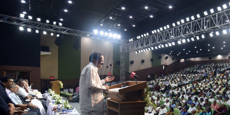 Venkaiah Naidu released a book Listening Learning and Leading