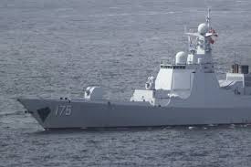 Chinese Navy launches two Type 052D