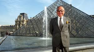 Louvre pyramid dies aged 102