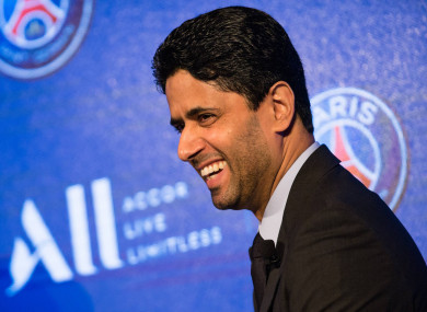 PSG chief Nasser Al-Khelaifi