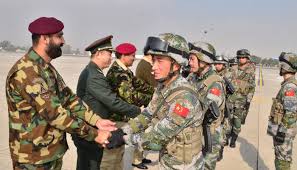 china justifies its military exercise with pakistan