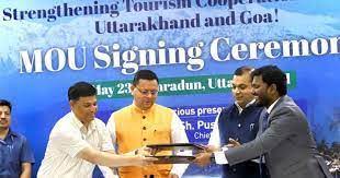 Goa Signed Mou With Uttarakhand For Strengthening Tourism Cooperation