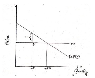 Extraction of an exhaustible resource