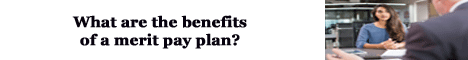 what are the benefits of a merit pay plan