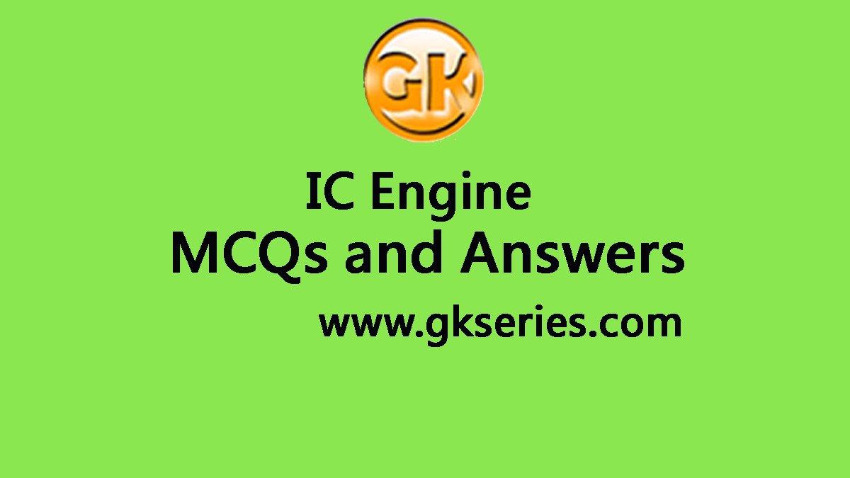 240 Important Internal Combustion Engines MCQ Question and Answer