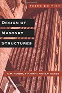 design of masonry structures book