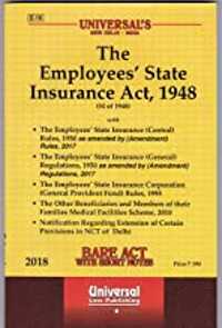 employee state insurance act 1948 book