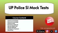 UP POLICE SI test series