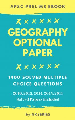 apsc geography optional ebook for prelims