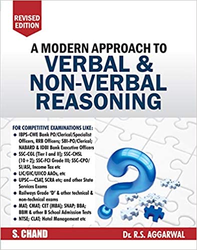 A Modern Approach to Verbal & Non-Verbal Reasoning by R.S. Aggarwal