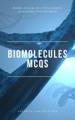 Biomolecules Multiple Choice Questions and Answers
