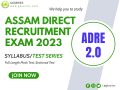 ADRE 2023 COURSE (Full Length Mock Tests/ Daily Tests/ Sectional Tests) | 25000+ Solved MCQs