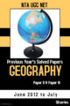 NTA UGC NET GEOGRAPHY E-Book – PREVIOUS YEAR’S SOLVED PAPERS