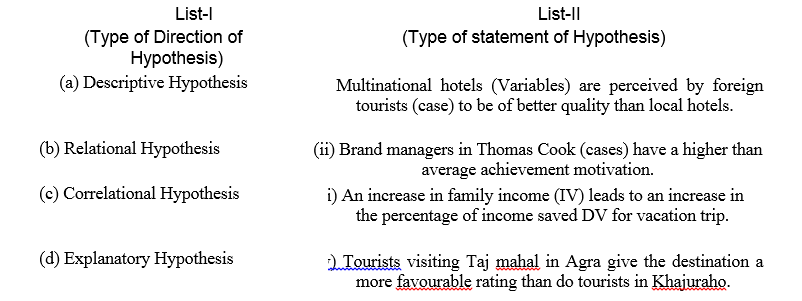 tourism november 2017 paper iii q 61